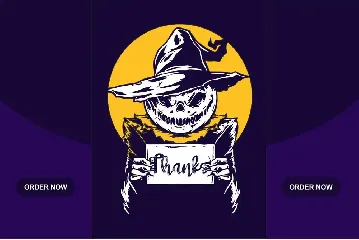 Witch girls | Script Halloween Font