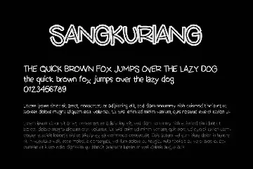 Sangkuriang Monoline Script font