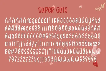 Super Cute - Quirky Handwritten Font