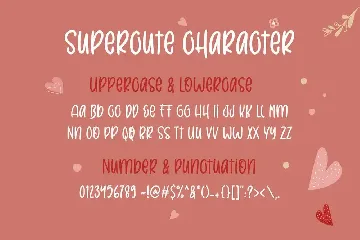 Super Cute - Quirky Handwritten Font