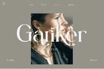 Groillim || Modern Serif Font