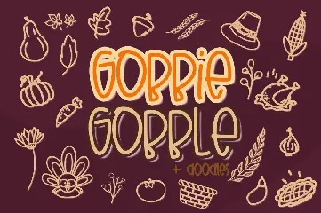 Gobbie Gobble font