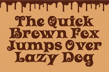 Choco Recipes a Bold Serif Font