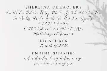 Sherlina font