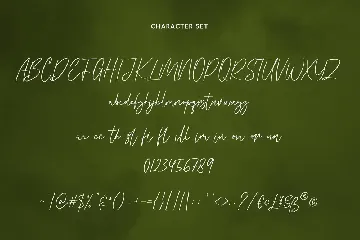 Kristafly Signature Brush Font