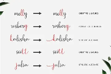 Gisella - Handwritten Script Font