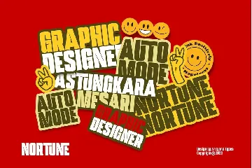 Nortune font