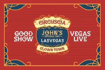 Circus font