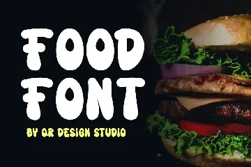 Burger Spooky - Food Font