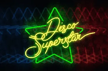 Disco Rendezvous: A Night Club Inspired Script font