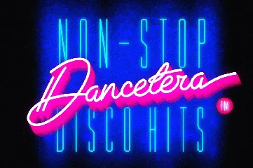 Disco Rendezvous: A Night Club Inspired Script font