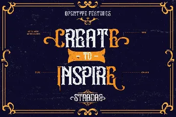 Stradas Display Font