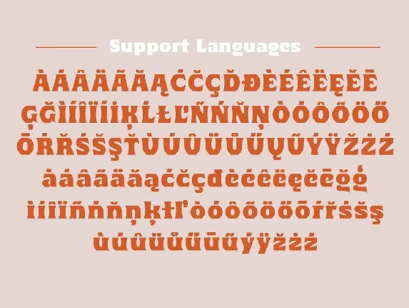 Lauge font