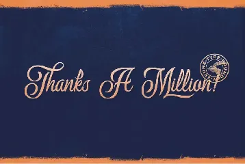 Milford Script font