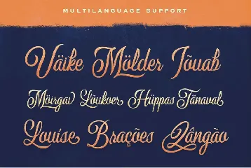 Milford Script font