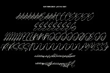 Steffyray Signature Font