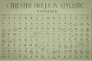 Theater Brillion font