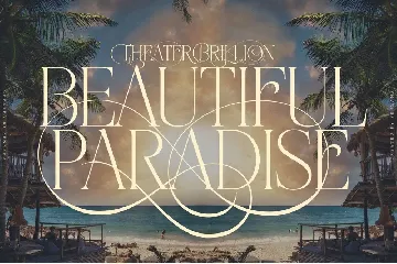 Theater Brillion font