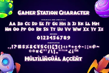 Gamer Station a Playful Game Font