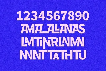 Maltue Experimental Display font