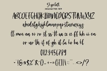 Skyeeloft Handwritten Script Font