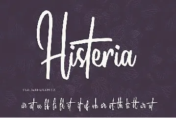 Yustin - Script Font