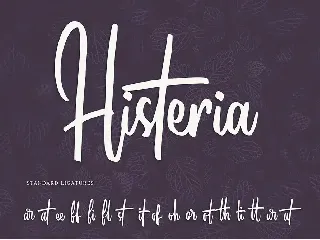 Yustin - Script Font