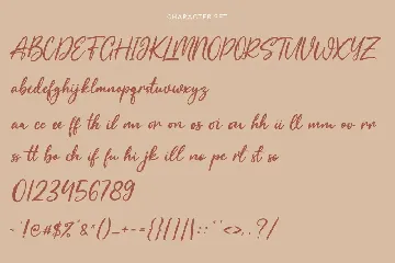 Alulla Saffia Handwritten Script font