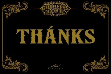 Godbless Font