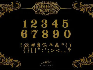 Godbless Font