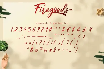 Firegoods - Handwritten Script Font