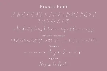 Brasta font