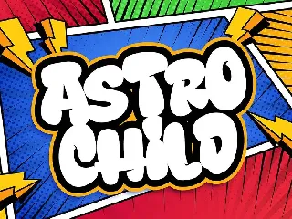 Star Blast a Playful Cartoon Font