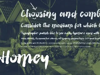 Homey Cursive Brush Font