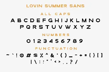 Loving Summer | Font Duo