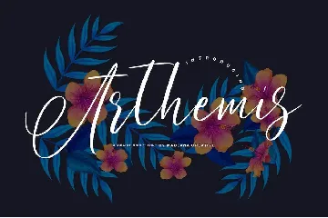 Arthemis Script - Logo Font