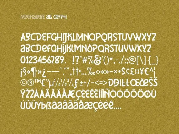 Mochalatte Font