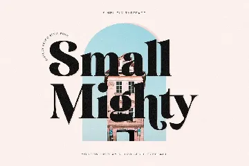 Simplify | Cheek Display font