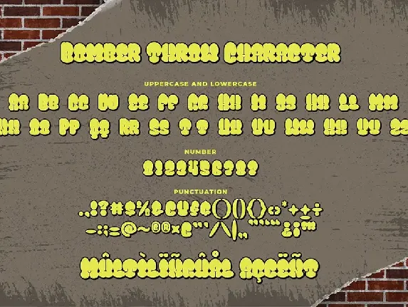 Bomber Throw Urban Graffiti Font