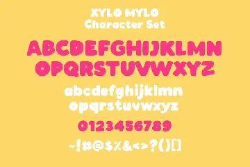 Xylomylo Bold Display Font