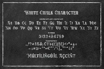 White Chalk Serif Font