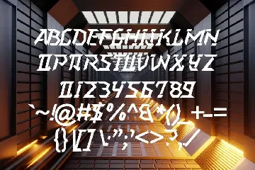 Rancana Futuristic Font