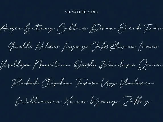 Jarvitts Signature font