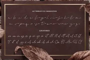 Mondeline a Clean Signature Font