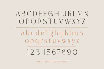 Modern Font