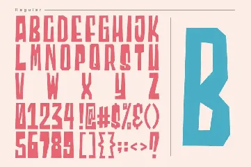 Blocky | Display Font