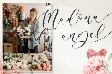 Algeline a Romantic Script Font