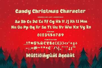 Candy Christmas Font