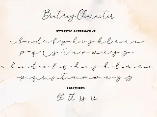 Beatney a Classy Signature Font