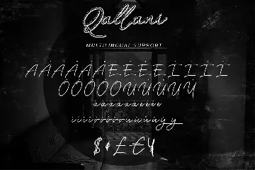 Qallani Script Font